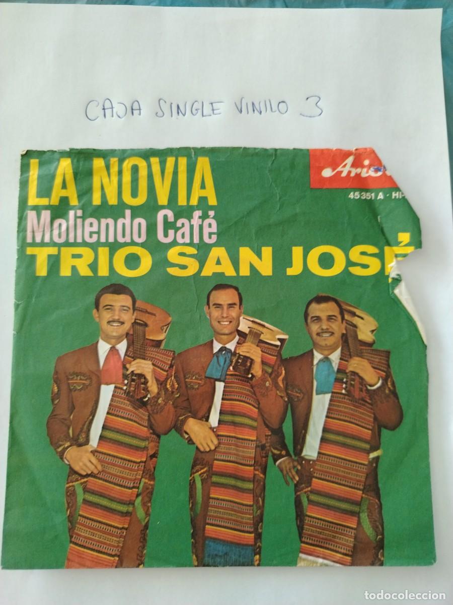 Discos de vinilo: Single vinilo la novia moliendo caf&eacute;, trio San Jos&eacute;