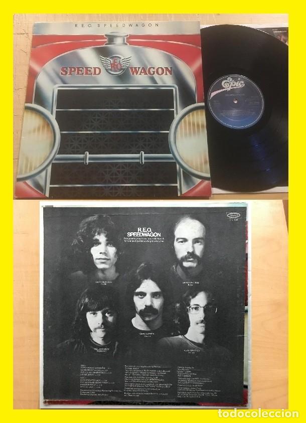 Discos de vinilo: REO SPEEDWAGON / reo speedwagon !! RARO 1&ordm; LP, CANADA EDIT. !!!!! TODO IMPECABLE