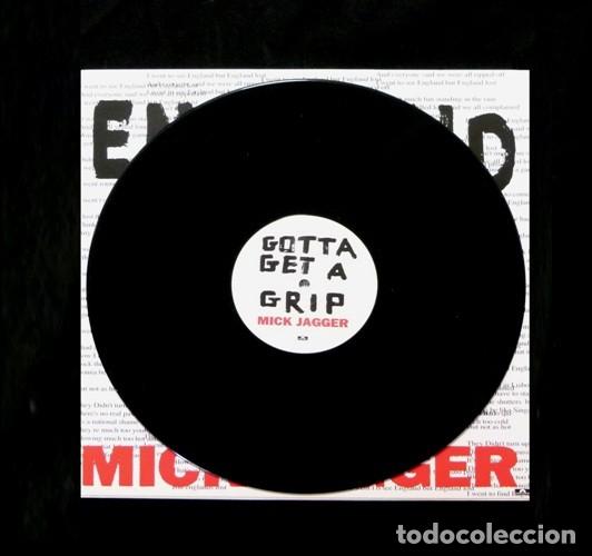 Discos de vinilo: [SINGLE 12'' 45 RPM VINILO]. MICK JAGGER. GOT TO GET A GRIP / ENGLAND LOST.
