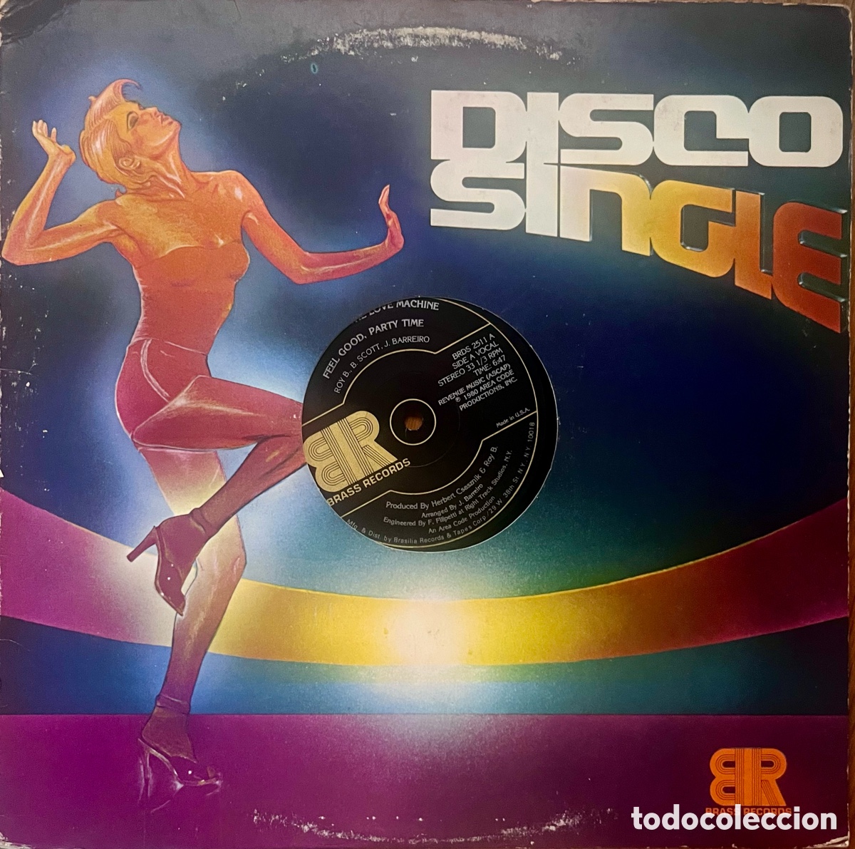 Discos de vinilo: J.R. Funk and The Love Machine - feel good party time