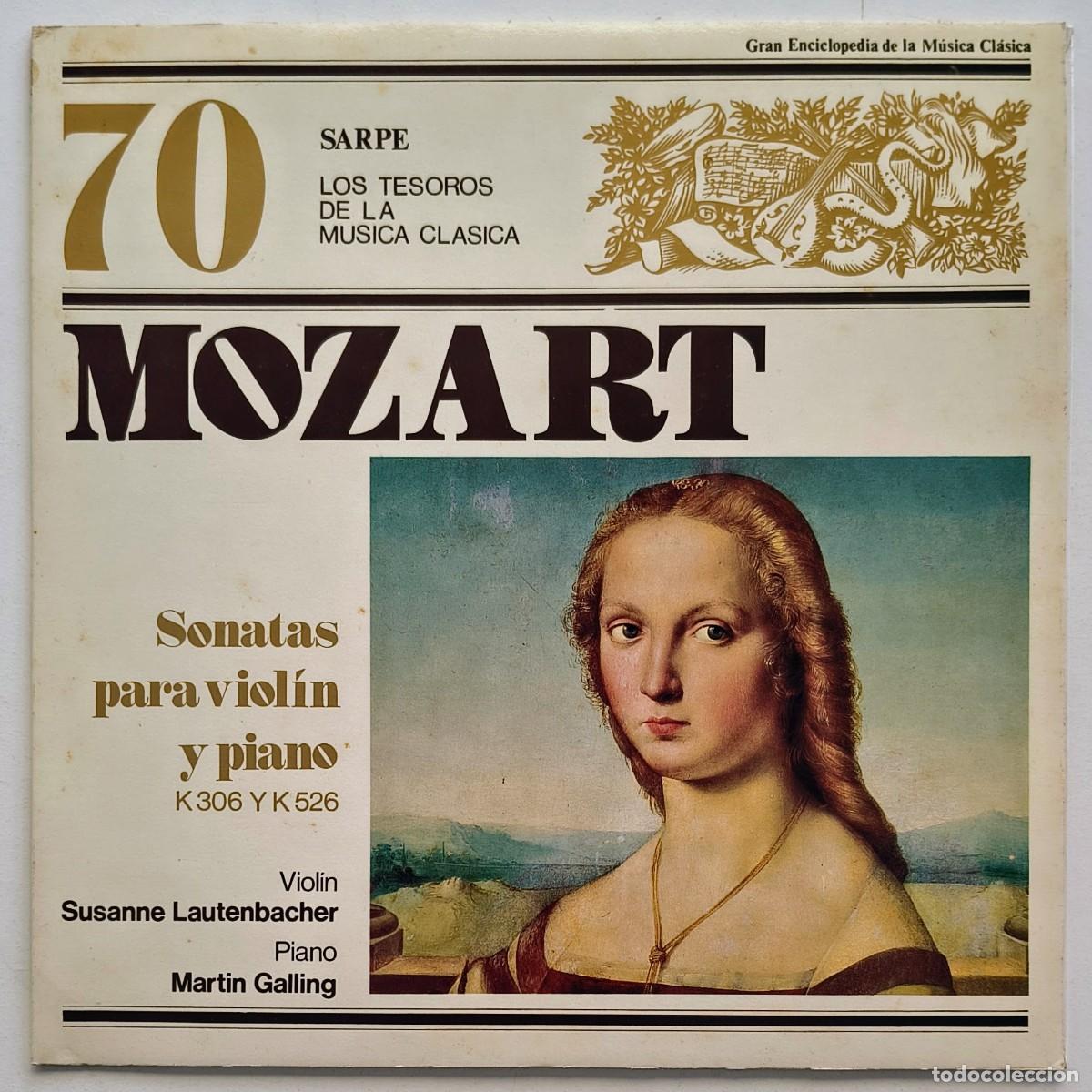 Discos de vinilo: Mozart - Los Tesoros de la musica clasica - 70