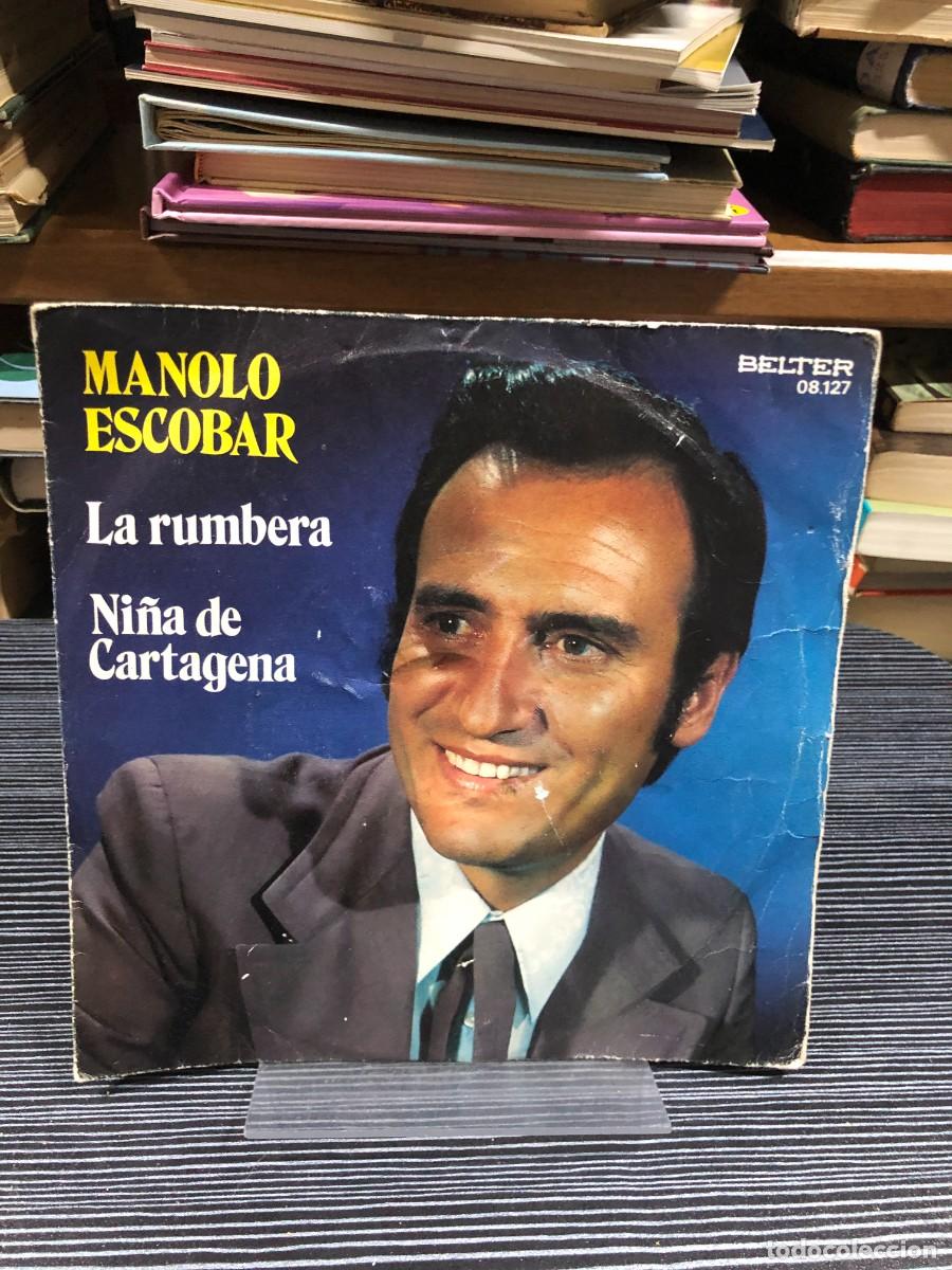 Discos de vinilo: La rumbera / Ni&ntilde;a de Cartagena Manolo Escobar