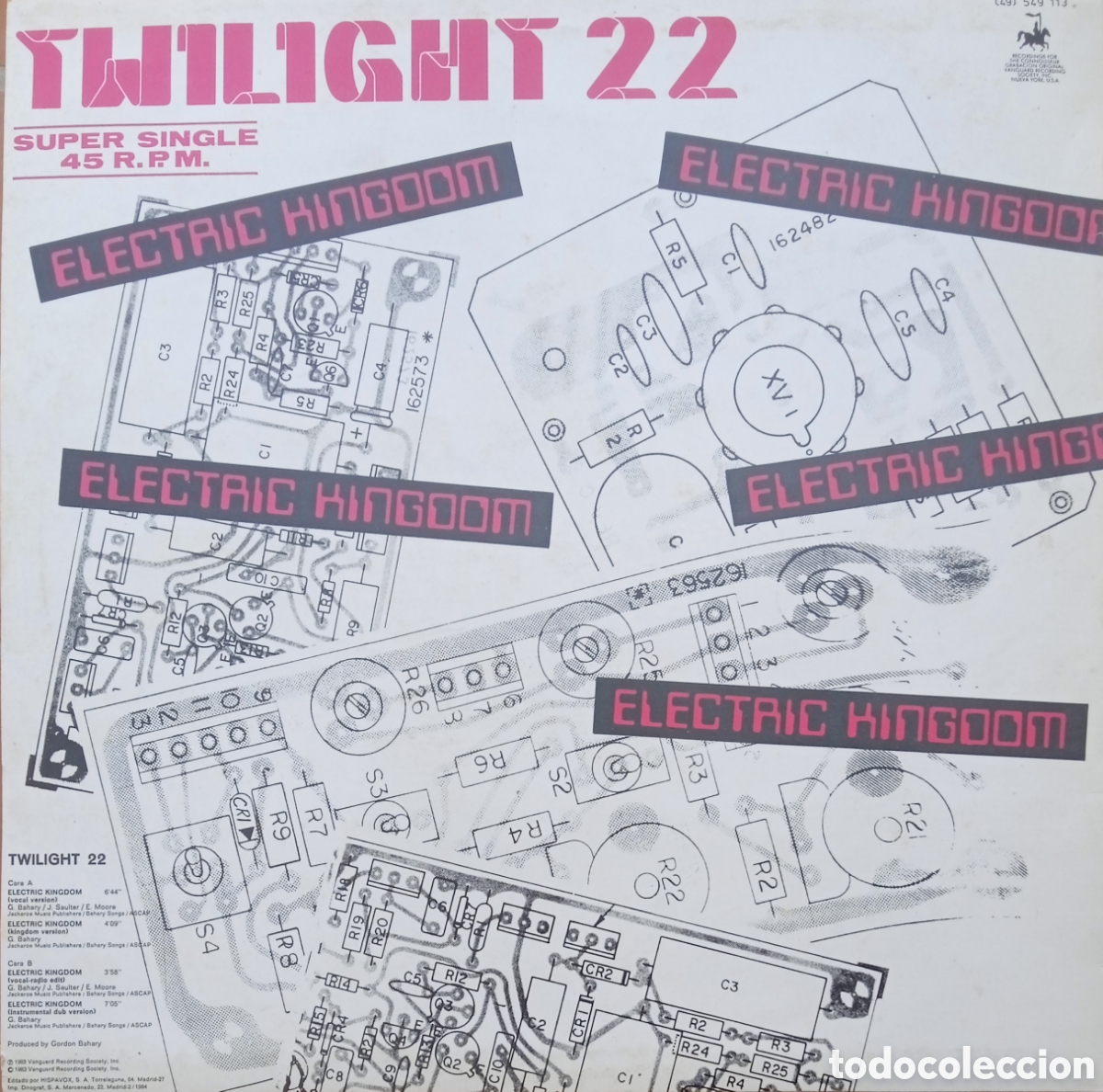 Discos de vinilo: Disco de vinilo Twilight 22 (Maxi-Single) - Foto 2