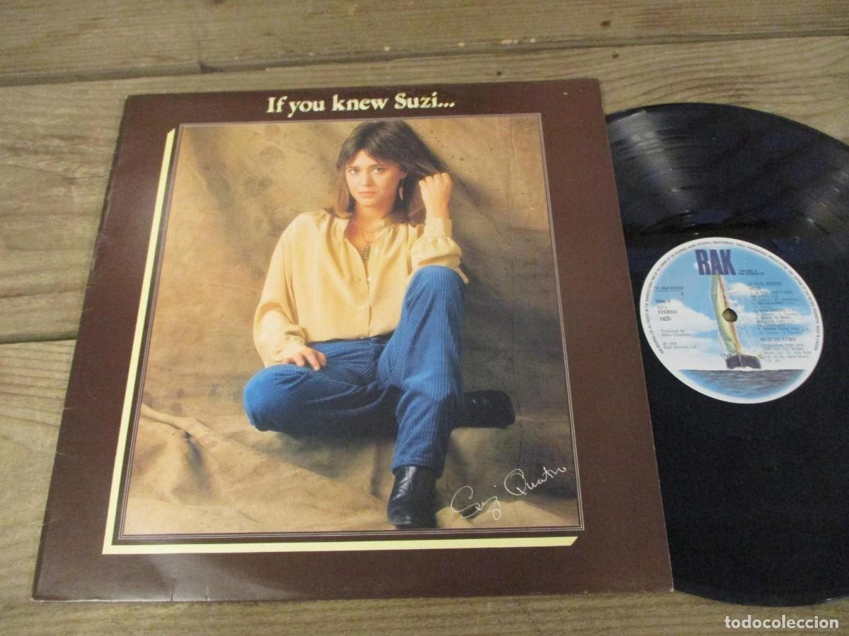 Discos de vinilo: SUZI QUATRO / if you knew suzi 79 !! HARD GLAM ROCK 1&ordf; EDIC. ORIG. !! COLLECTORS !! EXC
