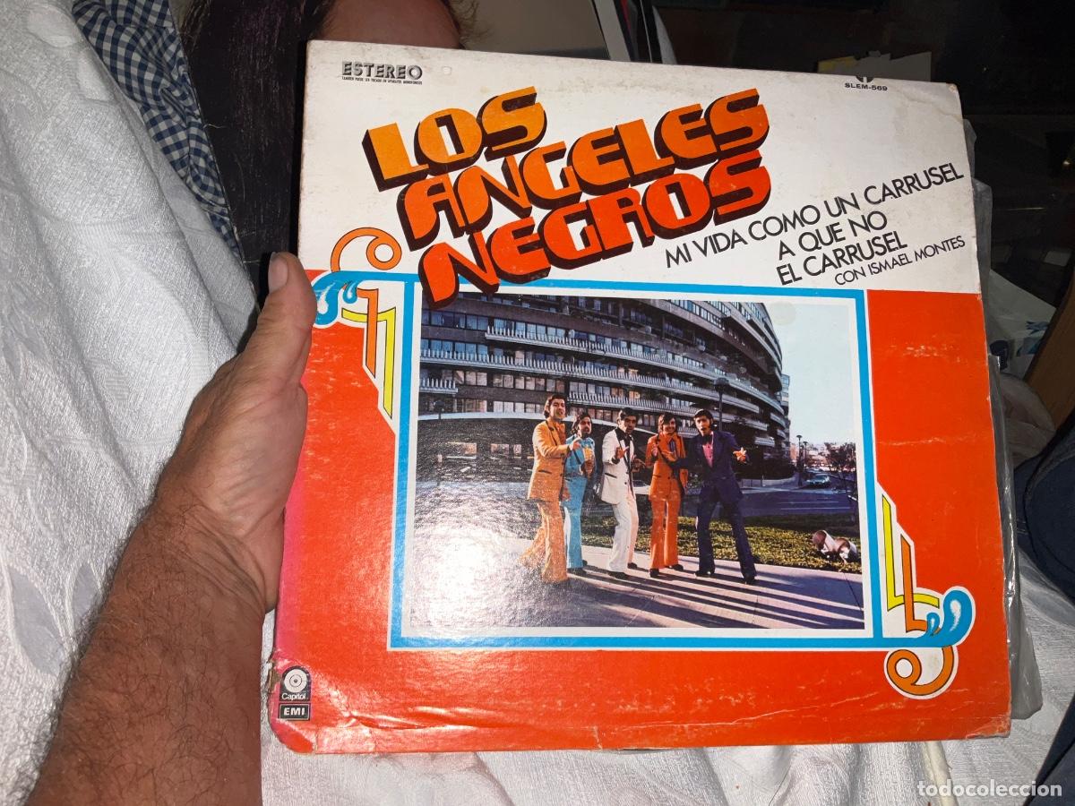 Discos de vinilo: Los Angeles negros mi vida como un carrusel a que no, el carrusel Ismael Montes