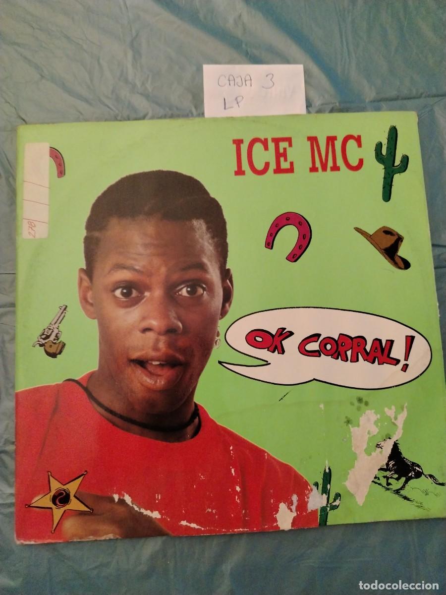 Discos de vinilo: Disco Vinilo LP ice Mc, ok corral