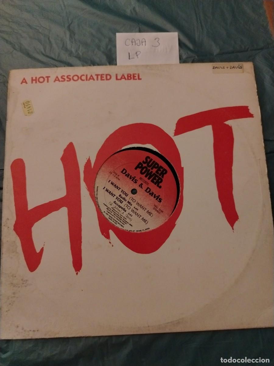 Discos de vinilo: Disco Vinilo LP a hot associated label, I want you