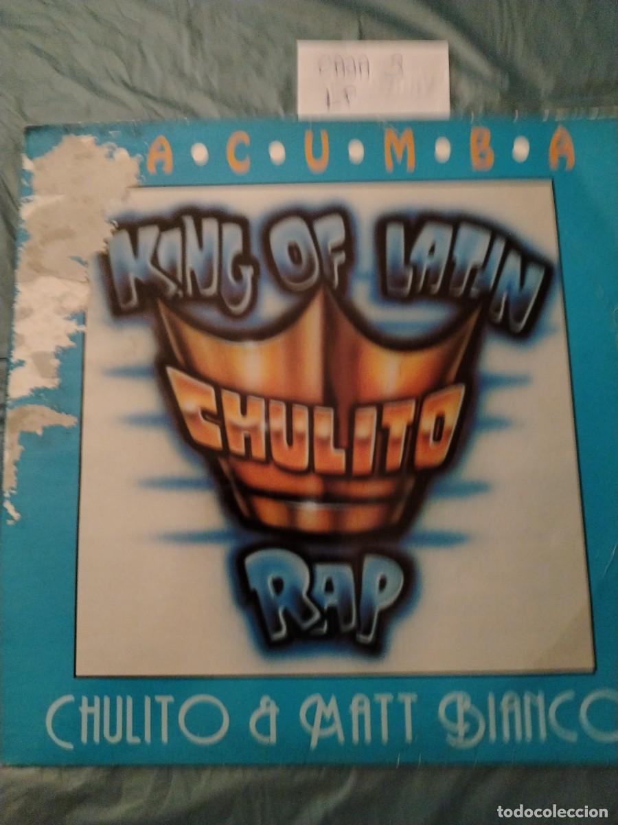 Discos de vinilo: Disco Vinilo LP macumba culito Matt bianco, king of latin