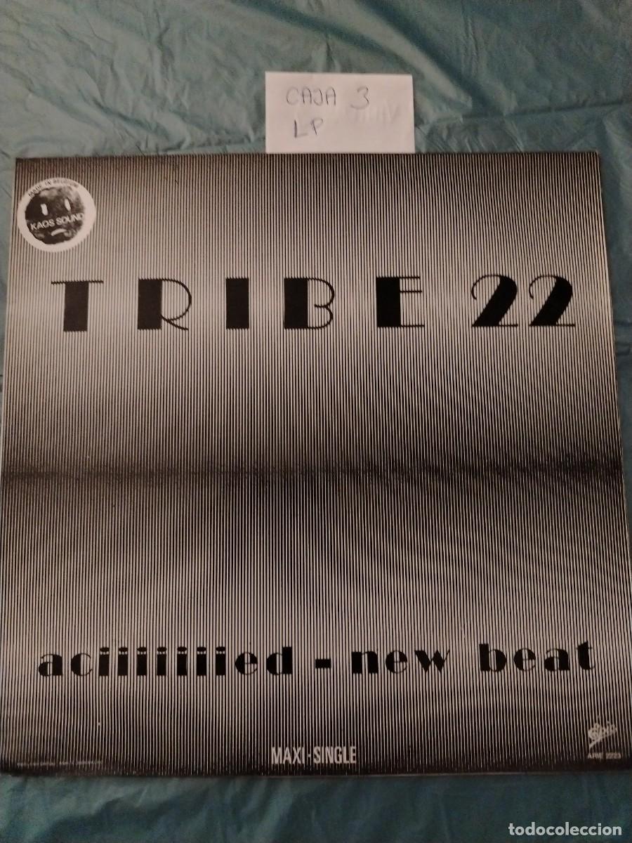 Discos de vinilo: Disco Vinilo LP tribe 22, aciiiiiiied new beat