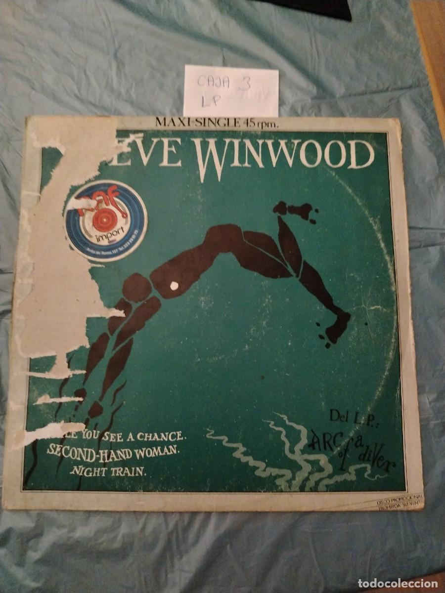 Discos de vinilo: Disco Vinilo LP Steve winwood, maxi single