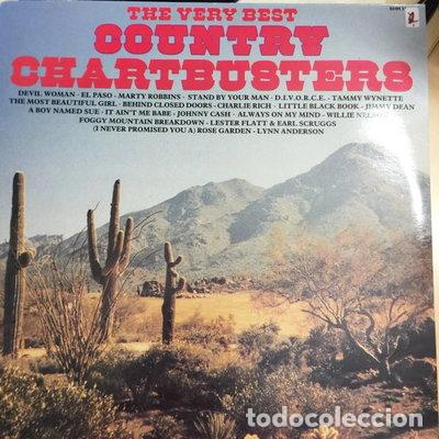 Discos de vinilo: The Very Best Country Chartbusters- 5010946318911