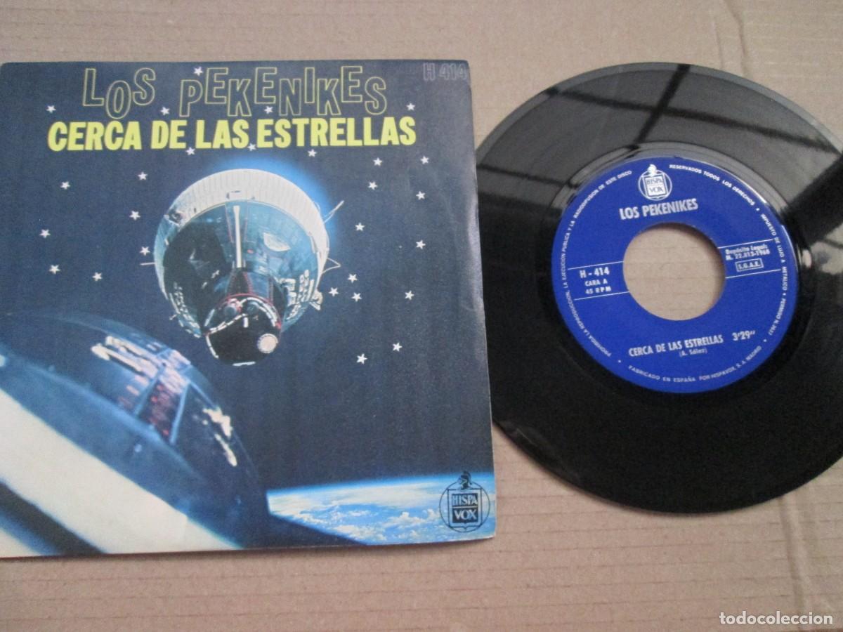 Discos de vinilo: LOS PEKENIKES - Cerca de las estrellas / So&ntilde;ar no cuesta nada. Single, ed espa&ntilde;ola 7&rdquo; 1968. VG+