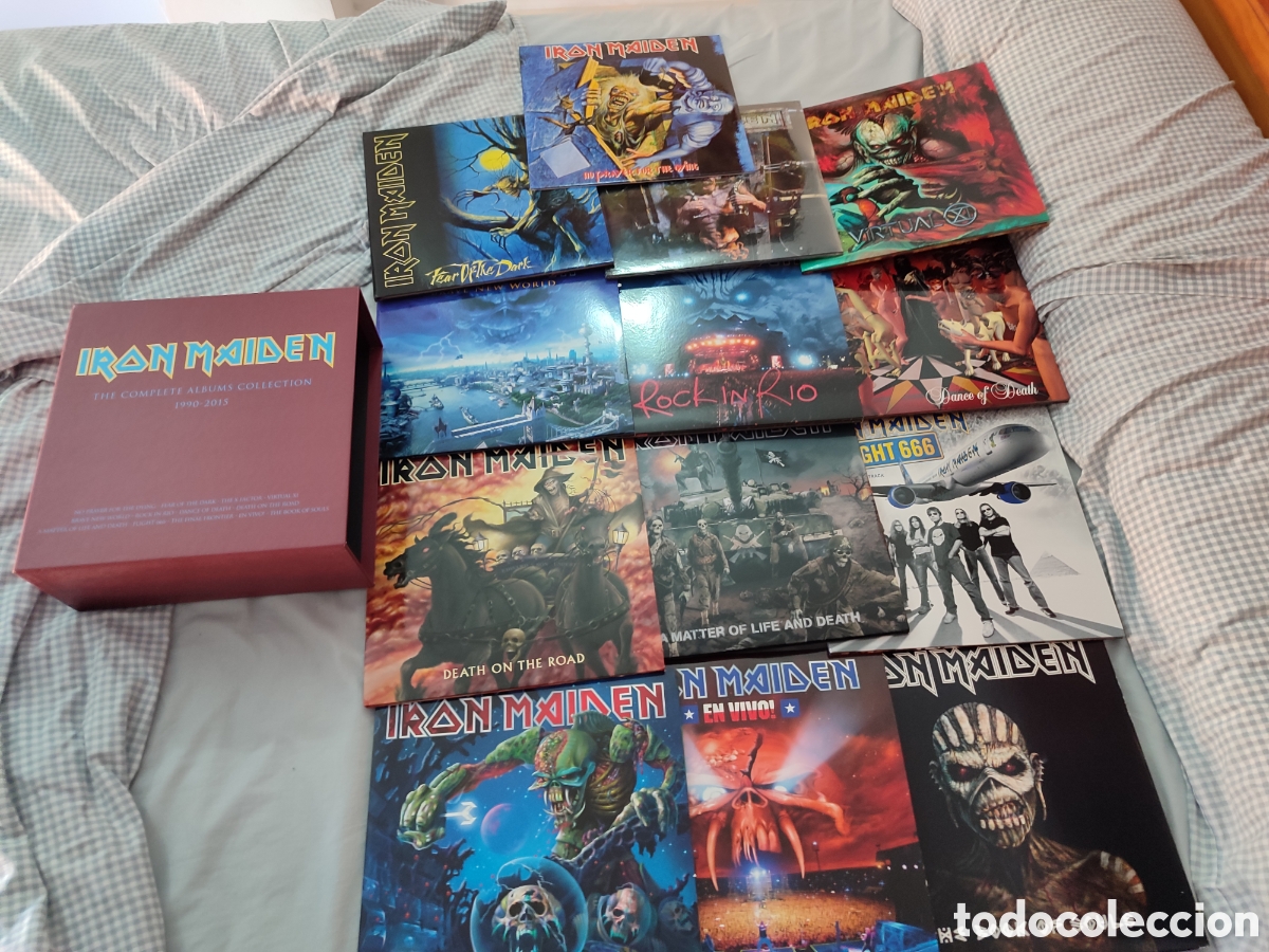 Iron maiden lp box set vinilo