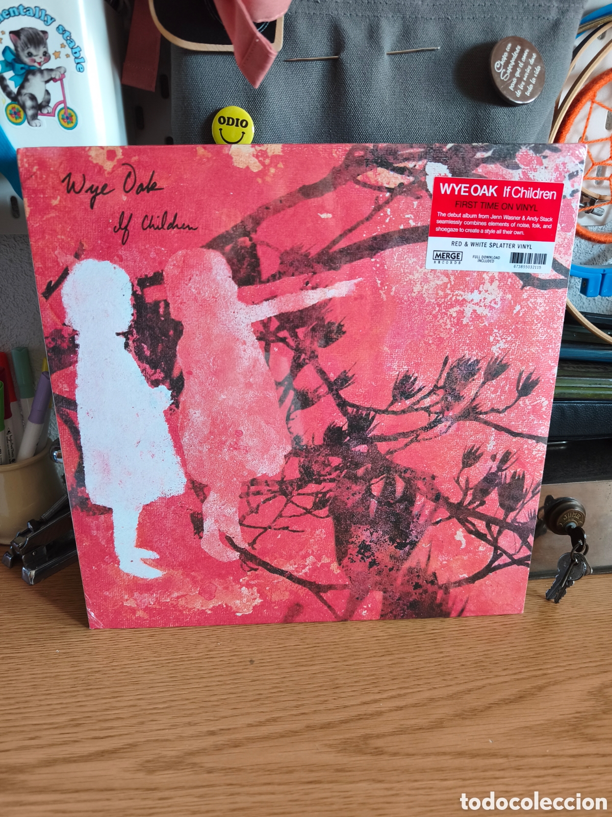 Discos de vinilo: Wye Oak - If children LP color splatter