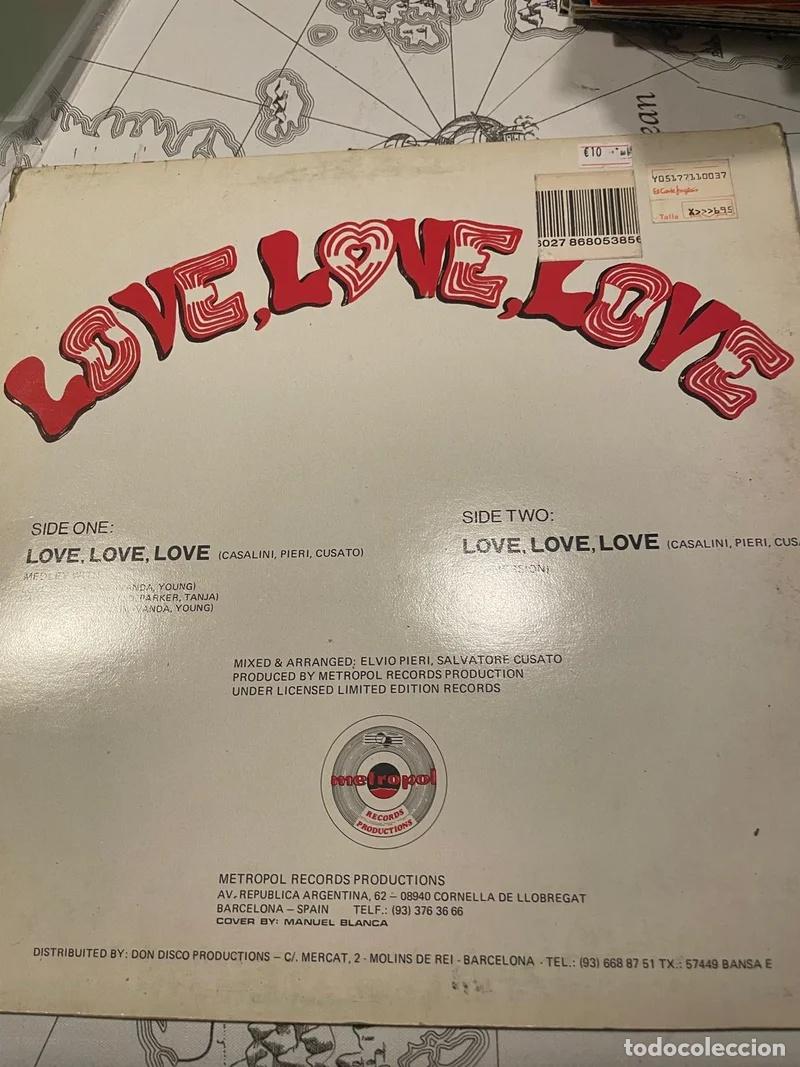 Discos de vinilo: Vinilo Anthony & Rose - Love, Love, Love - Foto 2
