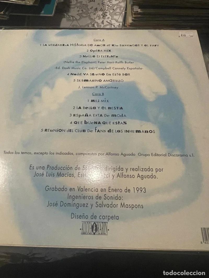 Discos de vinilo: Vinilo Los Inhumanos - 9 Canciones con Mensaje - Foto 2