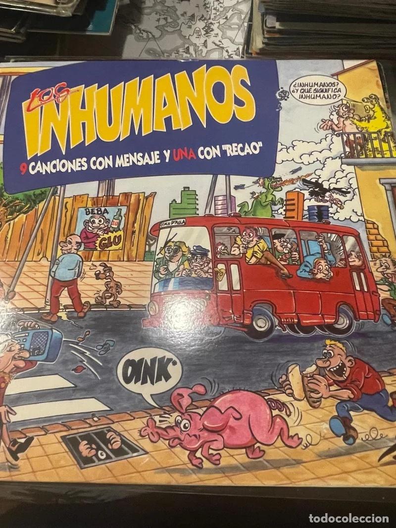 Discos de vinilo: Vinilo Los Inhumanos - 9 Canciones con Mensaje
