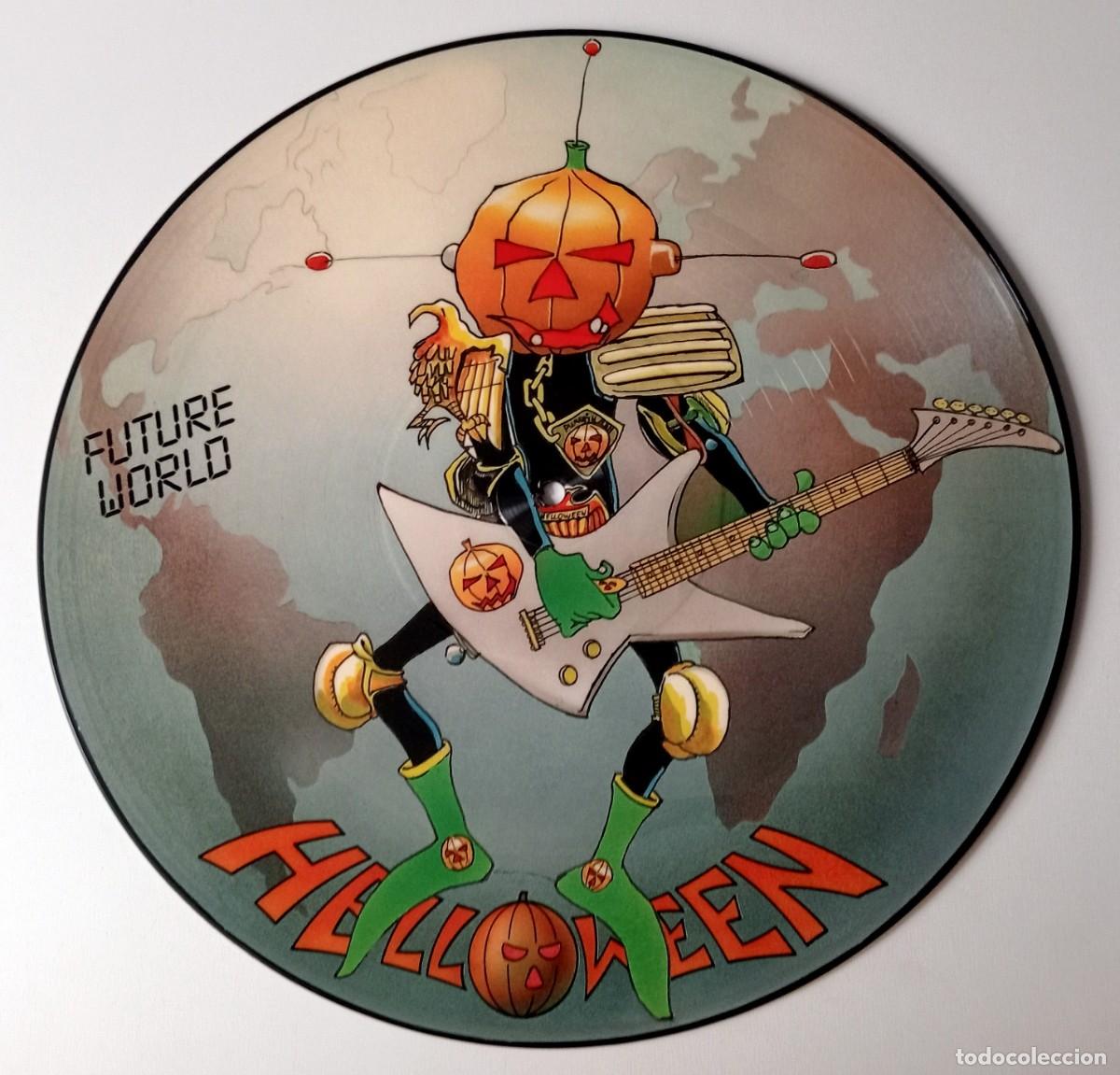 Discos de vinilo: PICTURE DISC HELLOWEEN - FUTURE WORLD