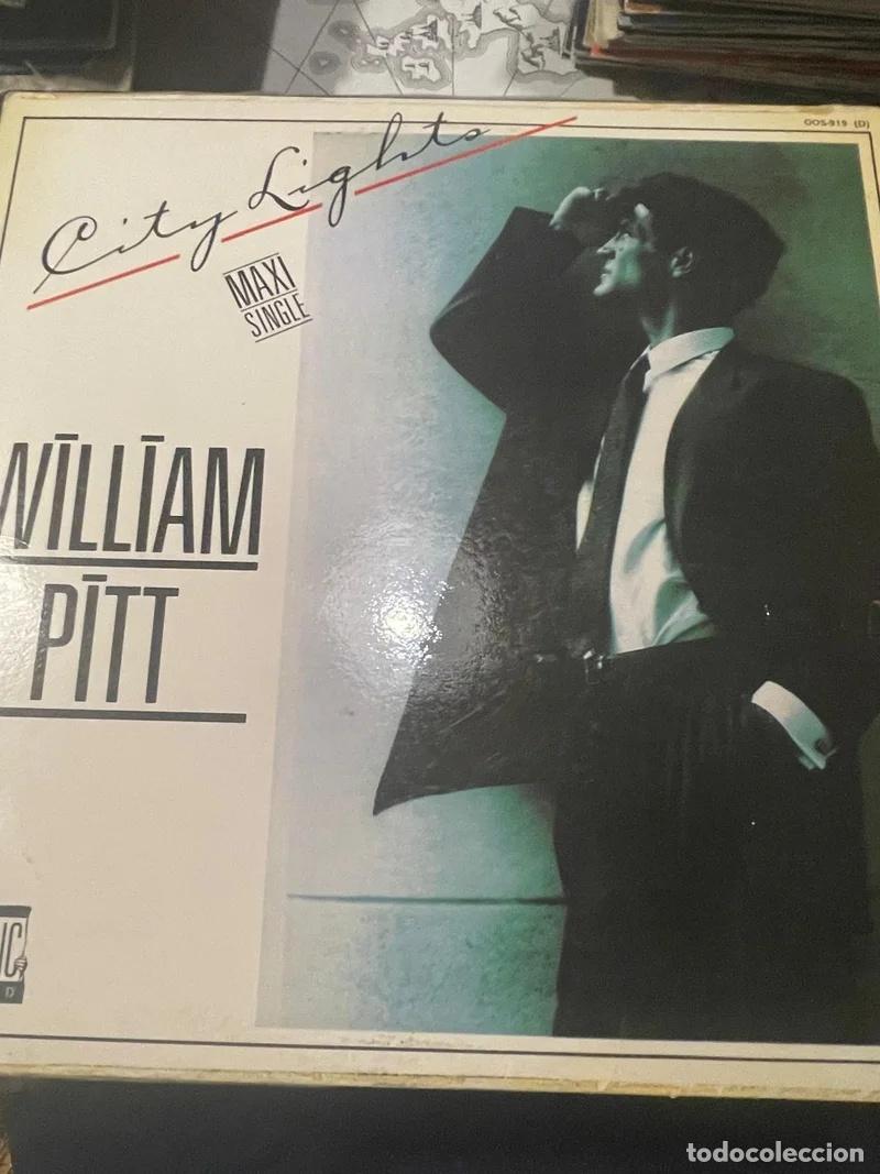 Discos de vinilo: Vinilo William Pitt City Lights Maxi Single