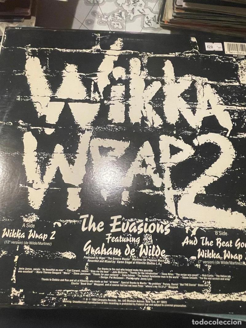 Discos de vinilo: Vinilo The Evasions - Wikka Wrap 2 - Foto 2