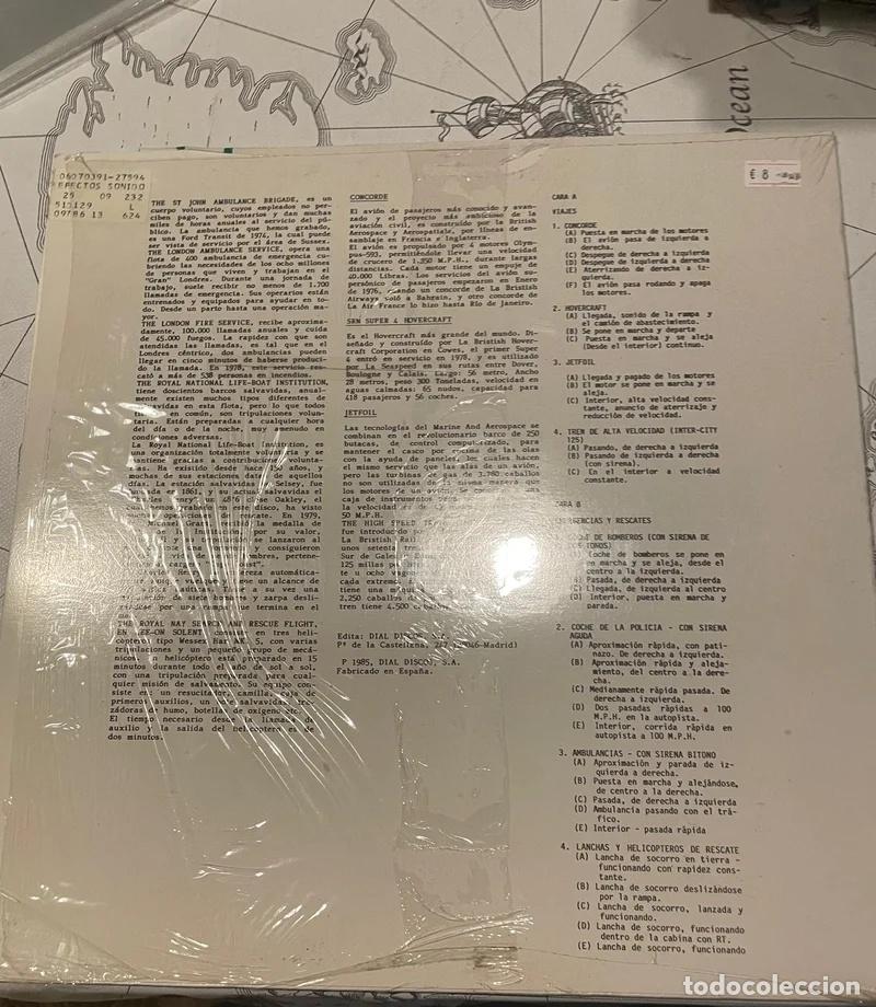 Discos de vinilo: Vinilo Efectos de Sonido Velocidad - Foto 2