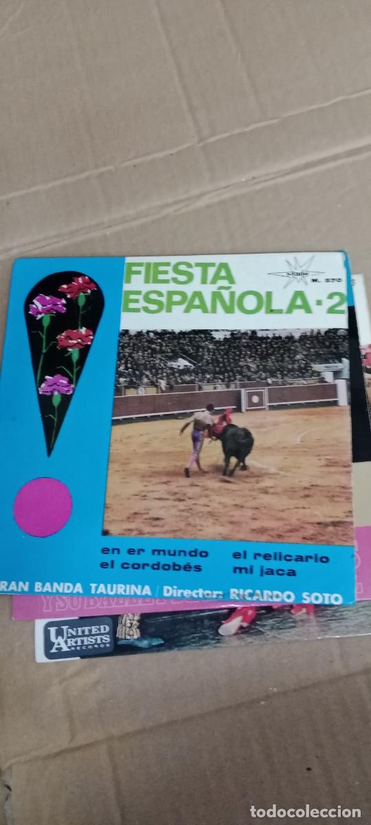 Discos de vinilo: FIESTA ESPA&Ntilde;OLA 2 DISCO VINILO 7 PULGADAS BAL-3