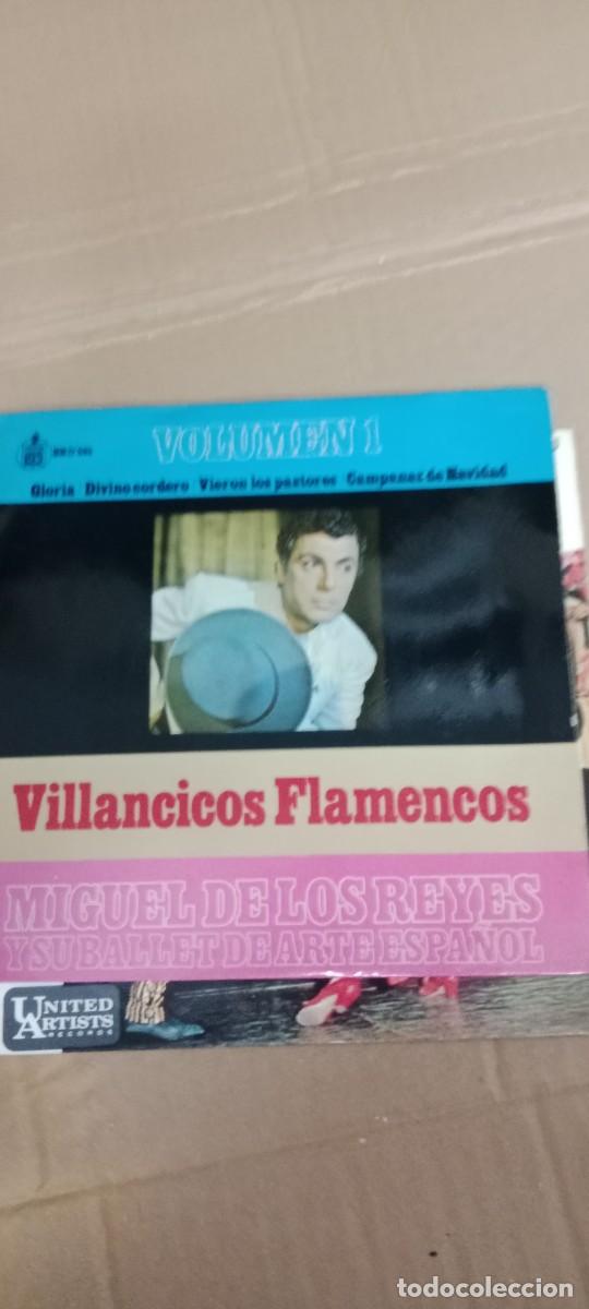 Discos de vinilo: VILLANCICOS FLAMENCOS MIGUEL DE LOS REYES DISCO VINILO 7 PULGADAS BAL-3
