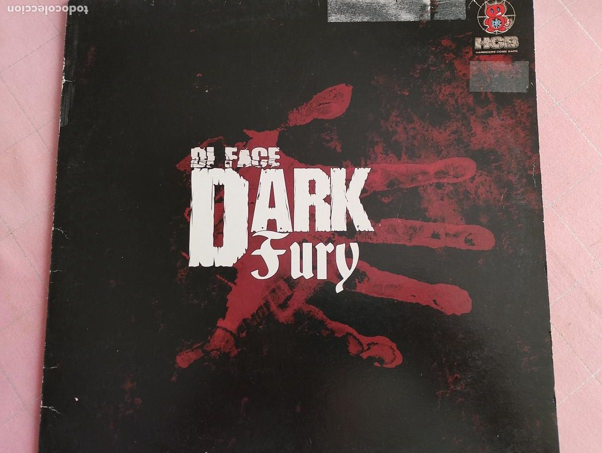 Discos de vinil: Di Face &ndash; Dark Fury,2005, Electronic,Hard House, Hardcore