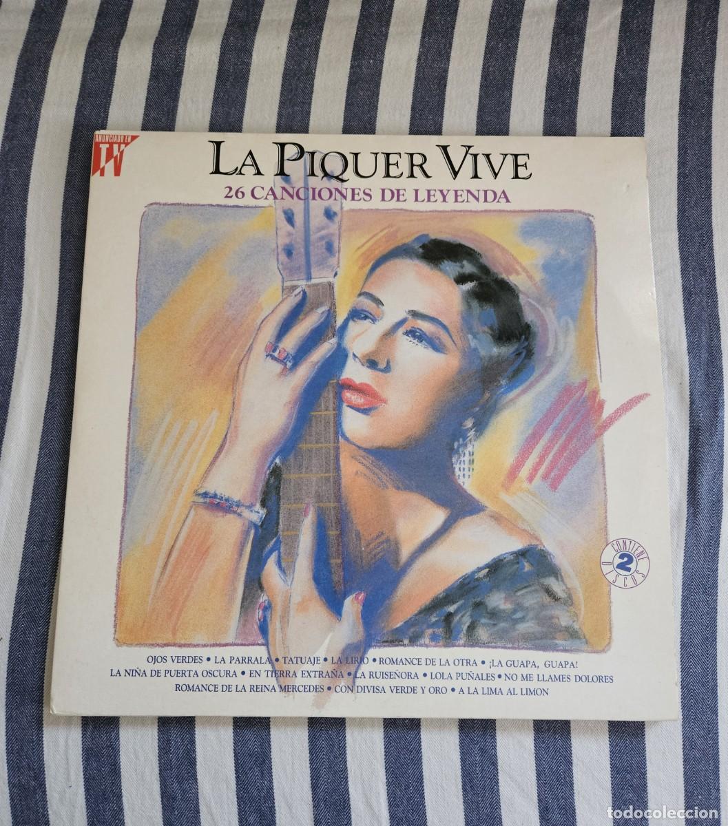 Discos de vinilo: LP/ Vinilo Doble LA PIQUER VIVE, 26 Canciones De Leyenda 1991. Nuevo Nunca Se Ha Usado.