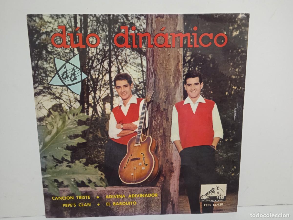 Discos de vinilo: Duo Din&aacute;mico - Canci&oacute;n Triste / Adivina Adivinador +2 - EP - 1963
