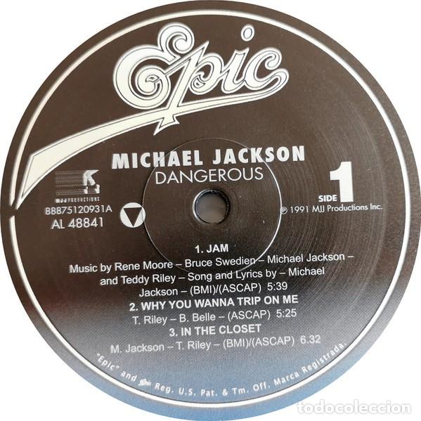 Discos de vinilo: Michael Jackson &ndash; Dangerous 2 LP - Foto 3