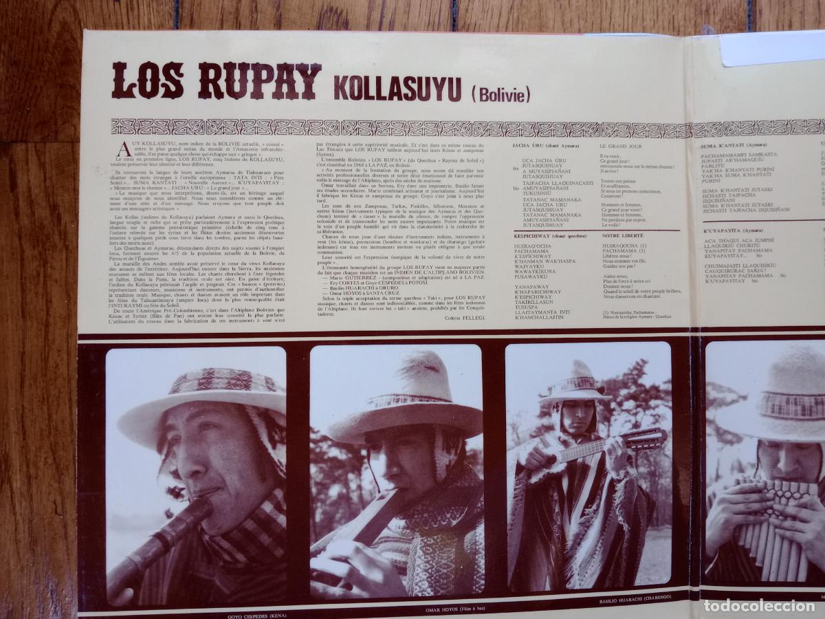 Discos de vinilo: Los Rupay + Kollasuyu - Foto 3