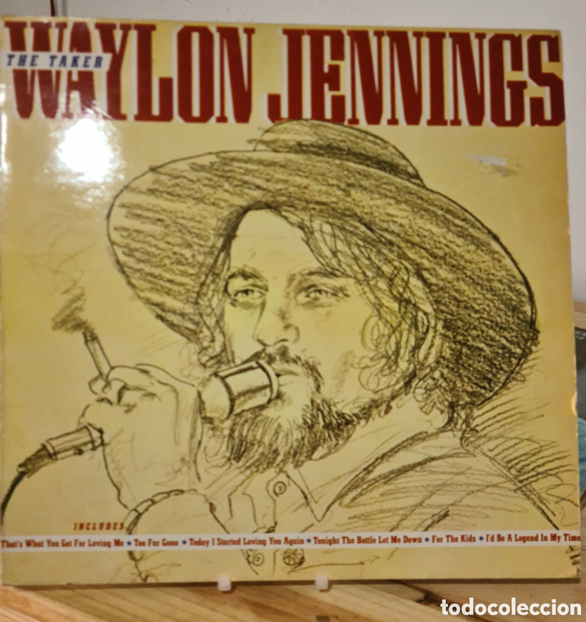 Discos de vinilo: WAYLON JENNINGS- THE TAKER