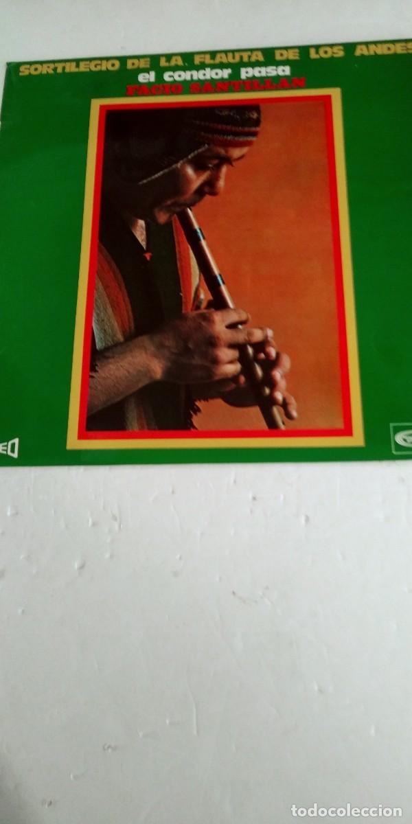 Discos de vinilo: Sortilegio de la flauta de los Andes el c&oacute;ndor pasa Facio Santill&aacute;n