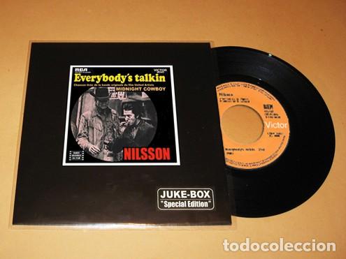 Discos de vinilo: NILSSON - EVERYBODY'S TALKIN (BSO: MIDNIGHT COWBOY) - SINGLE - 1969 - JUKE-BOX