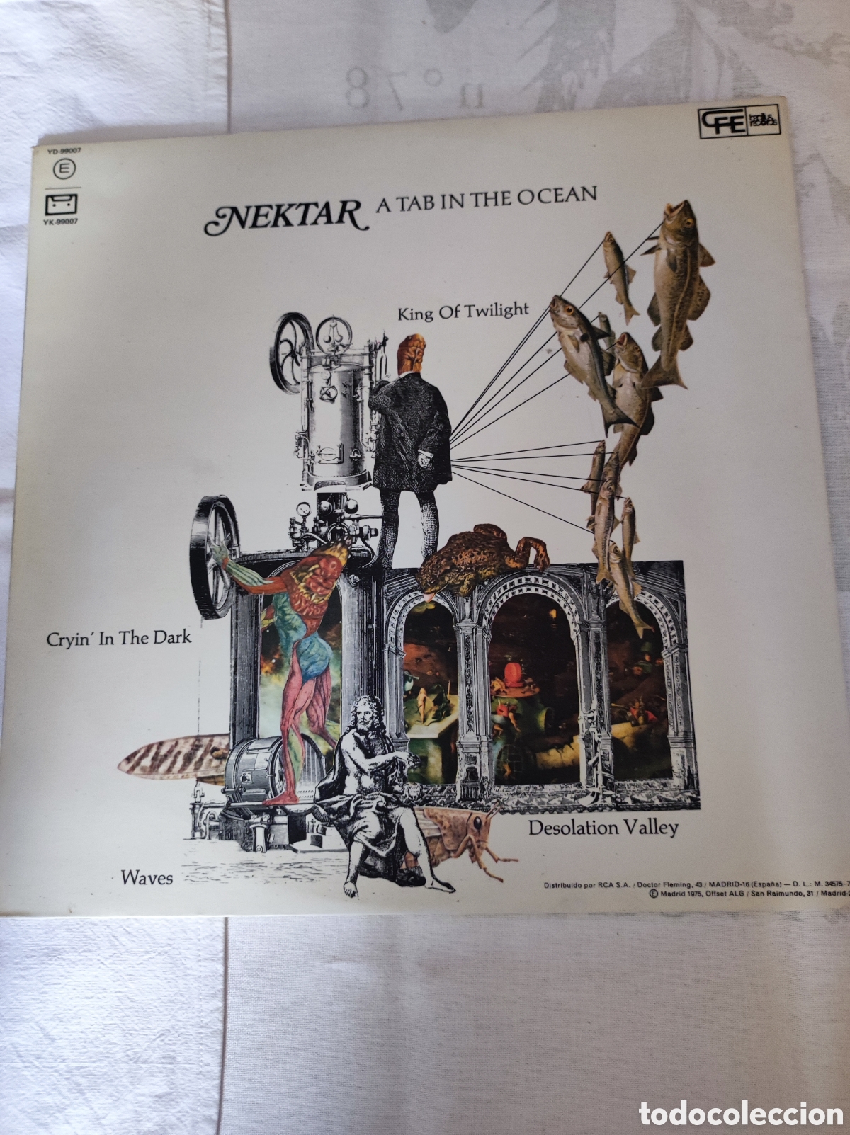 Discos de vinilo: NEKTAR - A TAB IN THE OCEAN - Foto 2