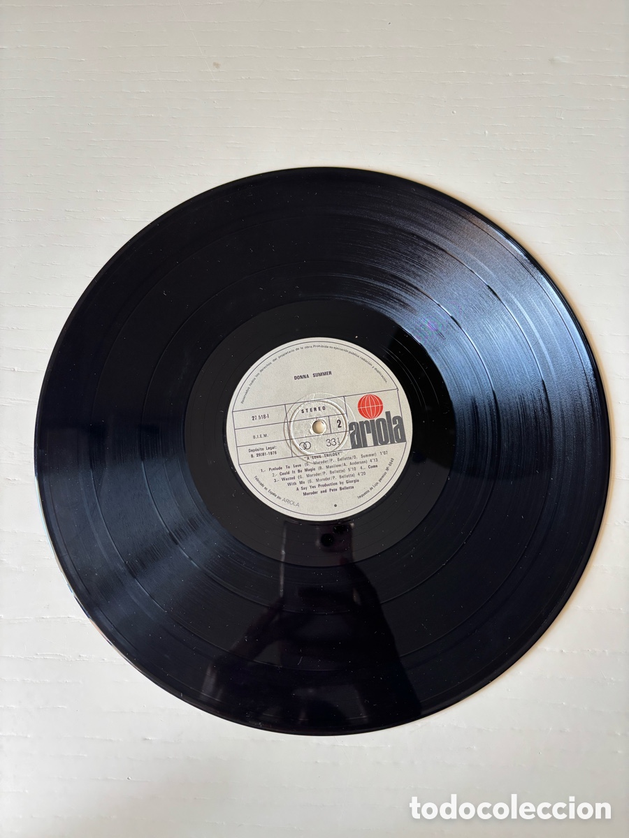 Discos de vinilo: DONNA SUMMER A LOVE TRILOGY - Foto 4