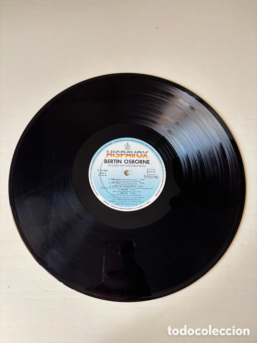 Discos de vinilo: Bert&iacute;n Osborne Como un Vagabundo - Foto 5