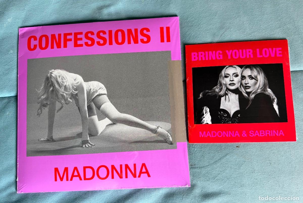Discos de vinilo: Madonna - CONFESSIONS II - 93624818410 - Vinyl LP STANDARD - 12 Songs + Bring Your Love Vinyl 7&rdquo;