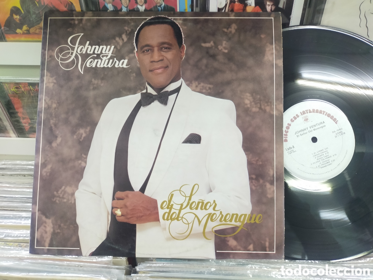 Discos de vinilo: Johnny Ventura lp el se&ntilde;or del merengue u.s.a. 1986