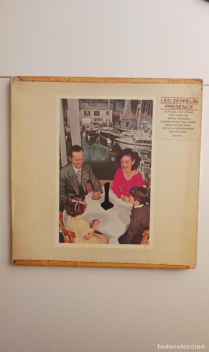 Discos de vinilo: Vinilo LP Led Zeppelin - Presence (Edici&oacute;n Espa&ntilde;ola Original 1975/1976)