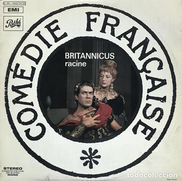 Discos de vinilo: Com&eacute;die-Fran&ccedil;aise - Racine &ndash; Britannicus (3x12&rdquo; LP)