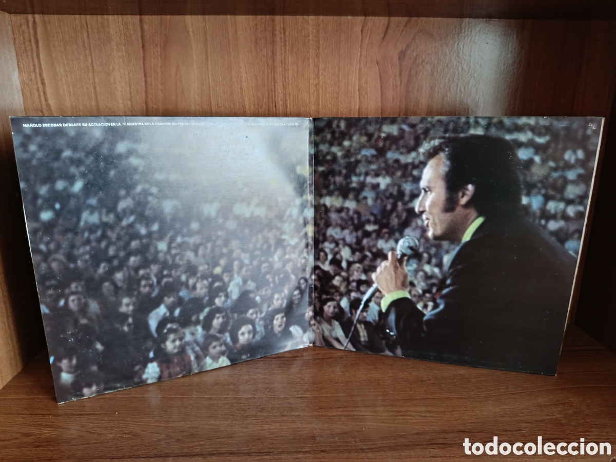 Discos de vinilo: 2 Vinilo Manolo Escobar - Foto 2