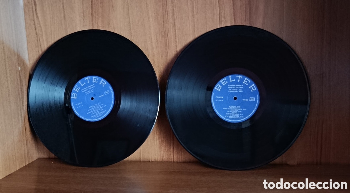 Discos de vinilo: 2 Vinilo Manolo Escobar - Foto 3