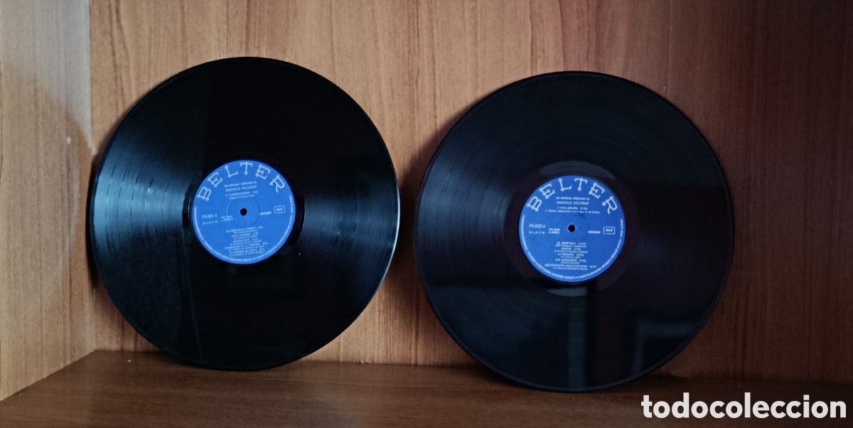 Discos de vinilo: 2 Vinilo Manolo Escobar - Foto 4