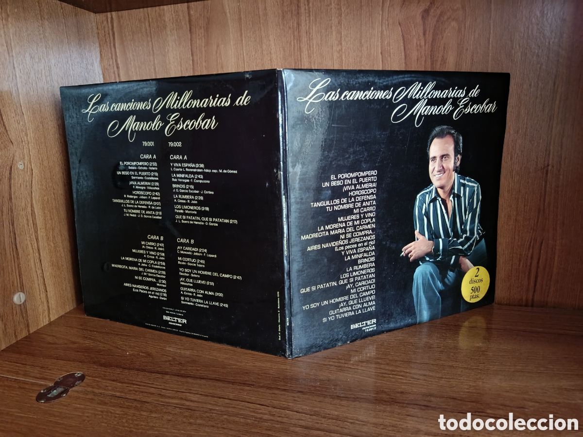 Discos de vinilo: 2 Vinilo Manolo Escobar
