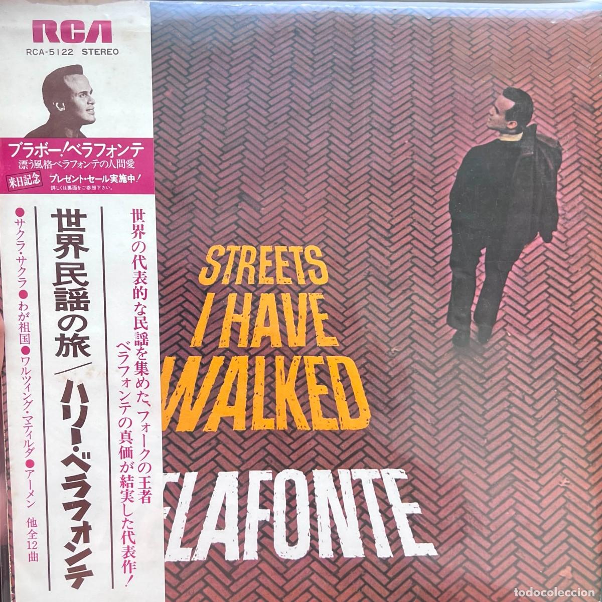 Discos de vinilo: Harry Belafonte &lrm;&ndash; Streets I Have Walked - 1963
