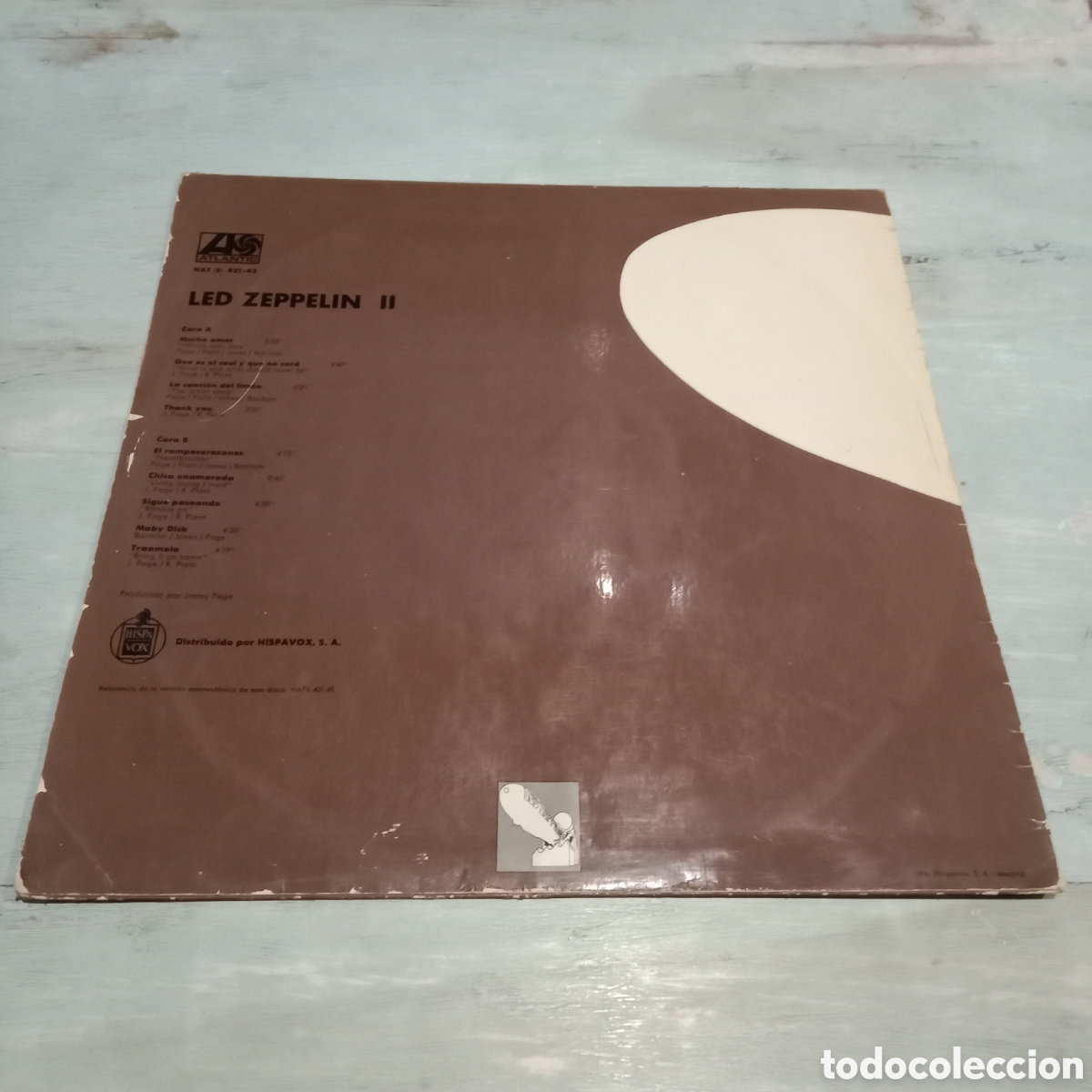 Discos de vinilo: LED ZEPPELIN - LED ZEPPELIN II - LP - Foto 2