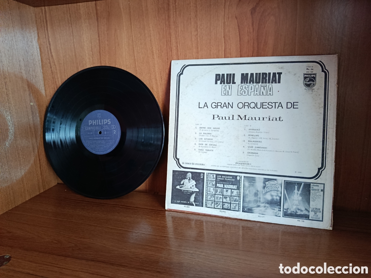 Discos de vinilo: Vinilo Paul Mauriat La Gran Orquesta