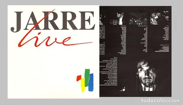 Discos de vinilo: [LP VINILO]. JEAN MICHEL JARRE. LIVE. - Foto 2